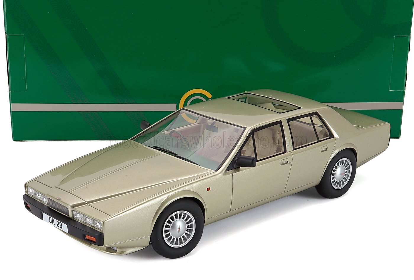 ASTON MARTIN - LAGONDA S2 1990 - VERDE HIELO - Vroomi