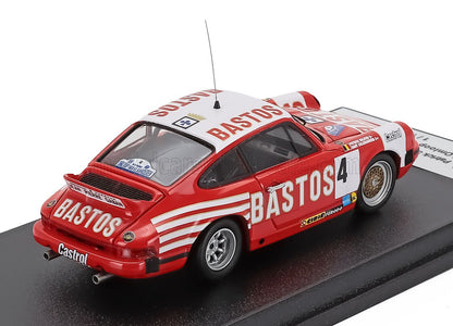 PORSCHE - 911 SC COUPÉ ÉQUIPE BASTOS N 4 VAINQUEUR DU RALLYE OMLOOP VAN VLAANDEREN 1983 PATRICK SNIJERS - DANY COLEBUNDERS - ROUGE BLANC - Vroomi