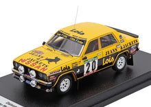 DATSUN - 160J (versione notturna) N 20 RALLY PORTOGALLO 1983 SANTINHO MENDES - RUI CUNHA - GIALLO - Vroomi