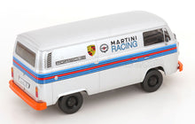 1/18 scale Porsche Martini Racing model van die-cast collectible available at Vroomi