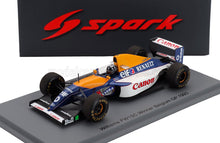 WILLIAMS - F1  FW15C N 0 WINNER BELGIUM GP 1993 DAMON HILL - BLUE WHITE YELLOW