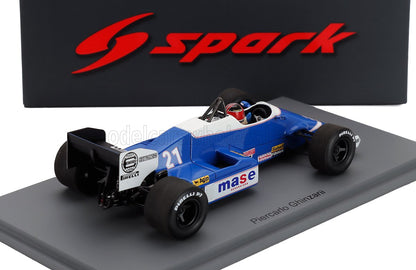 OSELLA - F1  FA1F N 21 BRAZILIAN GP 1986 PIERCARLO GHINZANI - BLUE