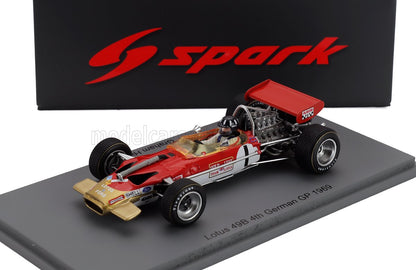 LOTUS - F1  49B N 1 GERMAN GP 1969 GRAHAM HILL - RED GOLD