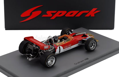 LOTUS - F1  49B N 1 GERMAN GP 1969 GRAHAM HILL - RED GOLD