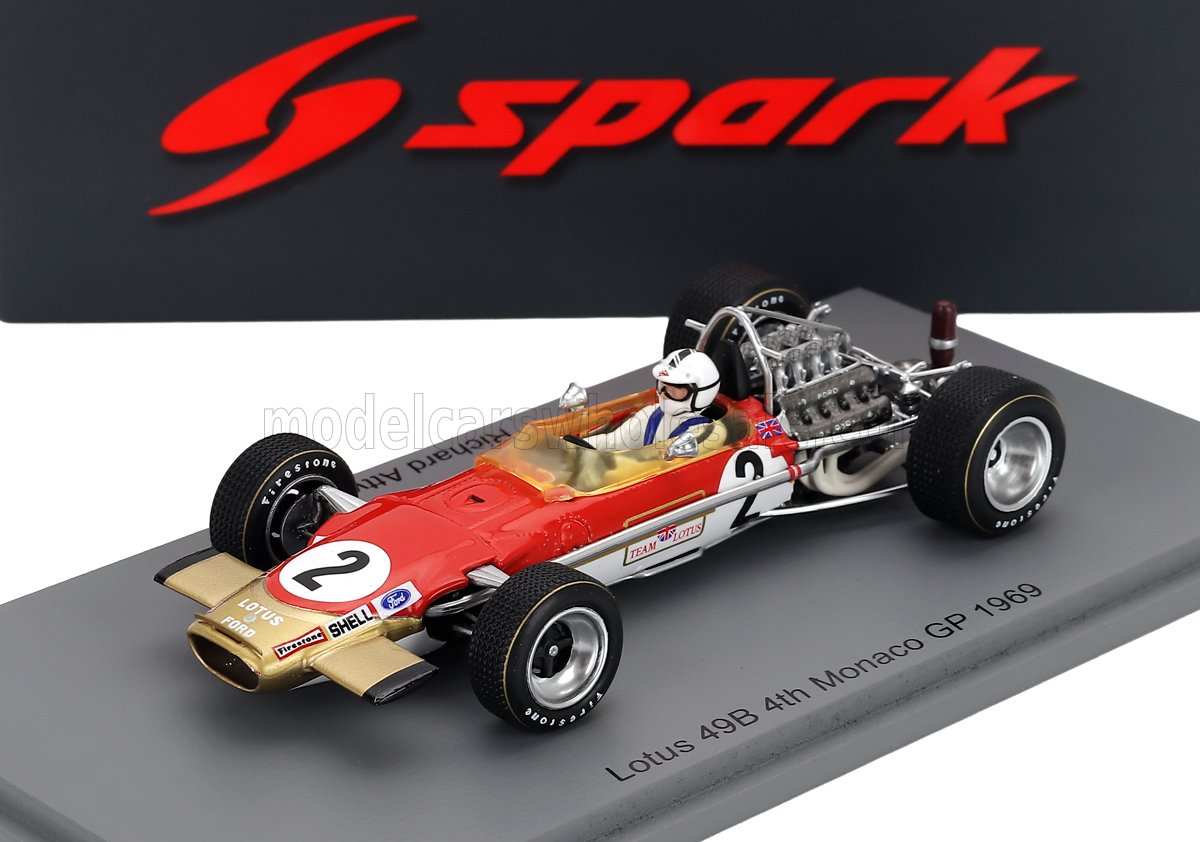 Lotus F1 49b 1969 1:43 scale model car by SPARK MODEL — Vroomi