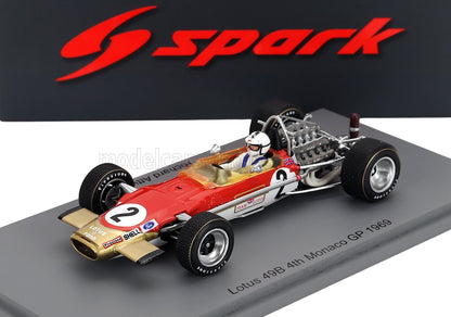 Lotus F1 49b 1969 1:43 scale model car by SPARK MODEL — Vroomi