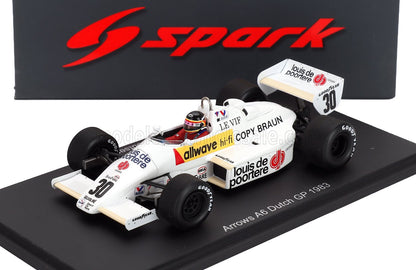 ARROWS - F1  A6 N 30 HOLLAND GP 1983 THIERRY BOUTSEN - WHITE