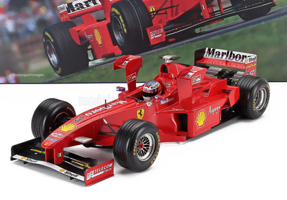 FERRARI - F1  F300 N 3 WITH TOWER WINGS 2nd IMOLA GP 1998 MICHAEL SCHUMACHER - RED