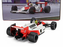 McLAREN - F1  MP4/4 HONDA N 12 WORLD CHAMPION WINNER BRITISH GP 1988 AYRTON SENNA - RED WHITE