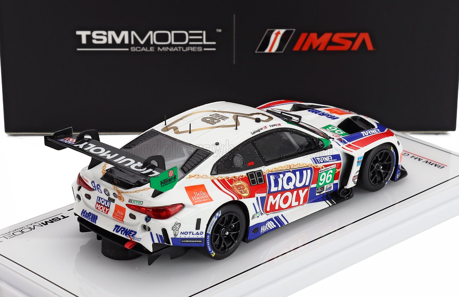 BMW - 4-SERIES M4 GT3 EVO TEAM TURNER MOTORSPORT N 96 IMSA LONG