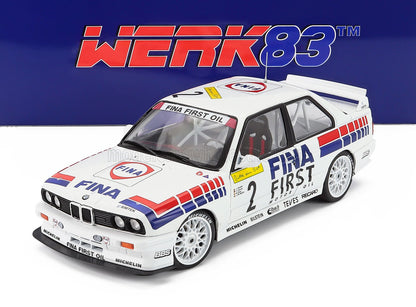 BMW - SERIE 3 M3 (E30) DEL EQUIPO FINA MOTORSPORT N.º 2, GANADOR DE LAS 24 HORAS DE NÜRBURGRING DE 1992: JOHNNY CECOTTO - CHRISTIAN DANNER - MARC DUEZ - JEAN MICHEL MARTIN - WHITE