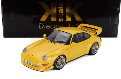PORSCHE - 911 993 GT2 COUPE 1996 - CERCHI BBS - BBS RIMS - YELLOW