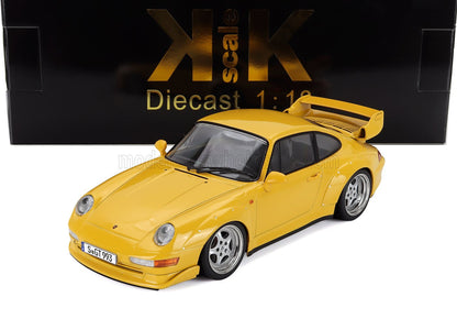 PORSCHE - 911 993 GT2 COUPE 1996 - CERCHI SPEEDLINE - SPEEDLINE RIMS - YELLOW