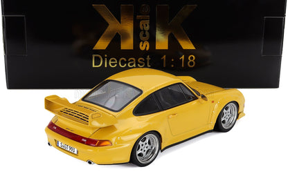 PORSCHE - 911 993 GT2 COUPE 1996 - CERCHI SPEEDLINE - SPEEDLINE RIMS - YELLOW