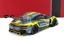 PORSCHE - 911 992 GT3 R 4,2 L TEAM RUTRONIK RACING N.º 96 24 Horas de Spa 2024 JULIEN ANDLAUER - SVEN MULLER - PATRIC NIEDERHAUSER - AMARILLO AZUL