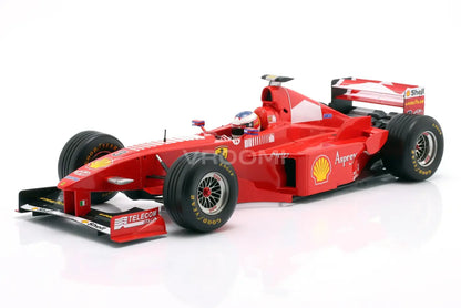 FERRARI - F1 F300 N. 3 VINCITRICE DEL GP DI FRANCIA 1998 MICHAEL SCHUMACHER - ROSSO BIANCO modellino in scala modellino Vroomi