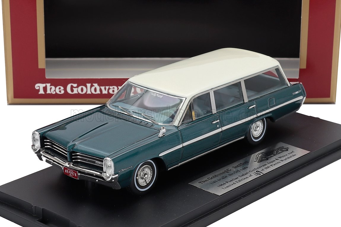 PONTIAC - SAFARI SW STATION WAGON 1964 - GULFSTREAM ACQUA - Vroomi