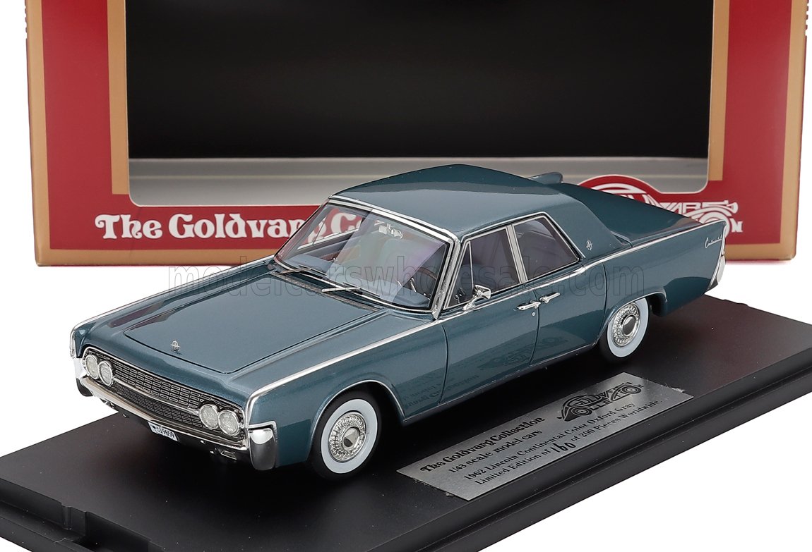 LINCOLN - CONTINENTAL 1962 - AZUL GRIS OXFORD - Vroomi