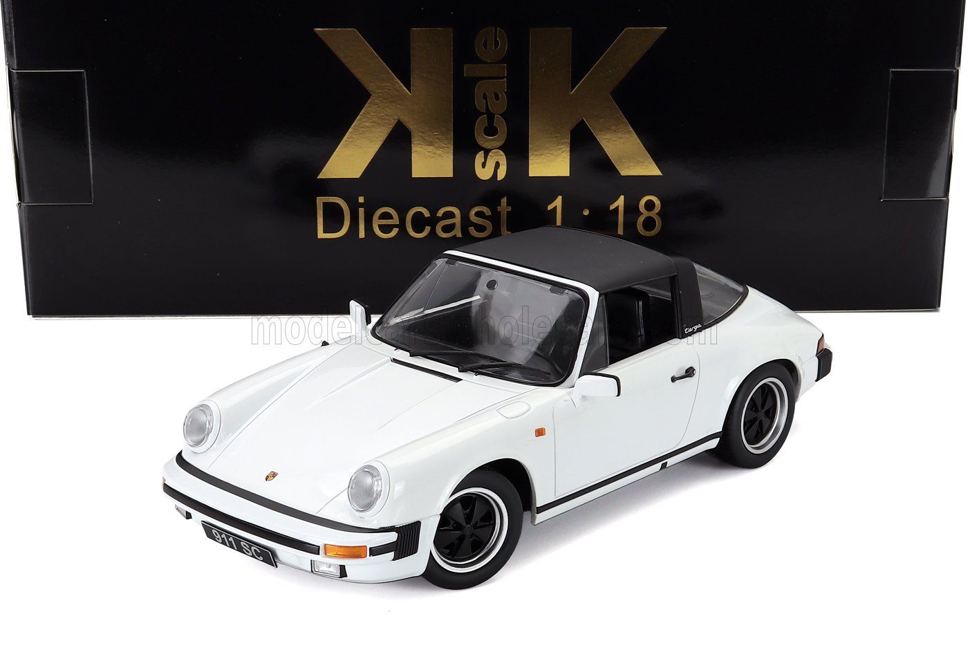 PORSCHE - 911 SC TARGA 1983 - WIT - Vroomi