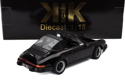 PORSCHE - 911 SC TARGA 1983 - ZWART - Vroomi