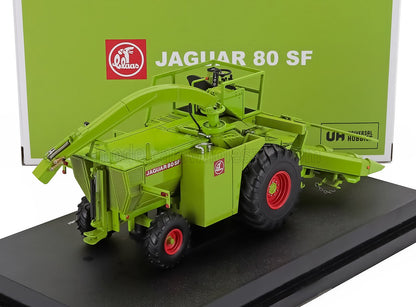 CLAAS - JAGUAR 80 WITH CORN HEADER - LIGHT GREEN