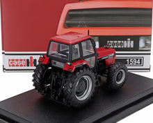 CASE-IH - Tractor 4x4 1594 de 1986 - Rojo y negro. Maqueta de coche en Vroomi