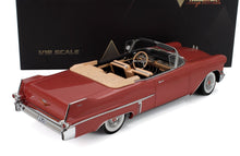 Cadillac Series 62 Cabriolet Open 1957 Rosa Empolvado Metalizado Stamp Models 1:18