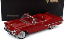 Cadillac Series 62 Cabriolet Open 1957 Rojo Stamp Models 1:18