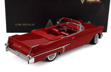 Cadillac Series 62 Cabriolet Open 1957 Rojo Stamp Models 1:18