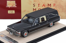 Cadillac Superior Coche Fúnebre 1980 Negro Stamp Models 1:43