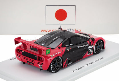 McLAREN - F-1 GTR 6.1L V12 N 60 WINNER ROUND 1 GT500 JGTC 1996 N HATTORI - RALPH SCHUMACHER - RED DARK GREY