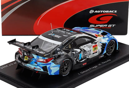 LEXUS - RC F GT3 TEAM ANEST IWATA RACING N 26 GT300 CLASS SUPER GT 2025 IGOR FRAGA - HIRONOBU YASUDA - BLUE WHITE BLACK
