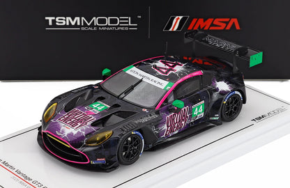 ASTON MARTIN - VANTAGE AMR GT3 EVO 4.0L TURBO V8 TEAM MAGNUS RACING N 44 2025 6h IMSA WATKINS GLEN 2025 JOHN POTTER - SPENCER PUMPELLY - MARCO SORENSEN - BLACK PINK