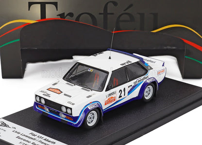 FIAT - 131 ABARTH N 21 RALLY SANREMO 1977 LIVIO LORENZELLI - FRANCO COLLORAFI - WHITE