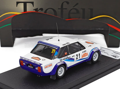 FIAT - 131 ABARTH N 21 RALLY SANREMO 1977 LIVIO LORENZELLI - FRANCO COLLORAFI - WHITE