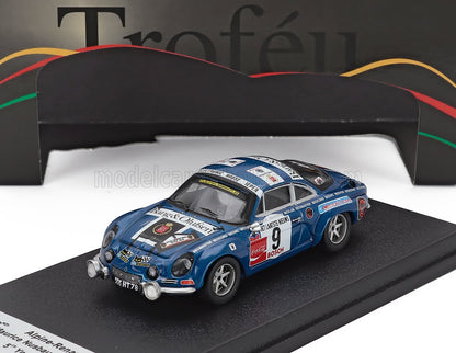 RENAULT - ALPINE A110 (night version) N 9 RALLY YPRES 1974 MAURICE NUSBAUMER - LUC PYNCKET - BLUE