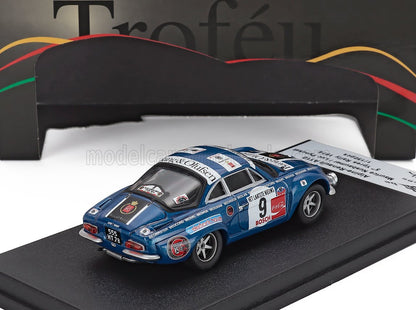 RENAULT - ALPINE A110 (night version) N 9 RALLY YPRES 1974 MAURICE NUSBAUMER - LUC PYNCKET - BLUE