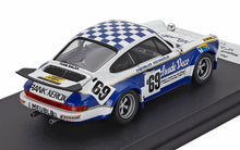 PORSCHE - 911 CARRERA RS (night version) N 69 24h LE MANS 1974 LUCIEN NAGEOTTE - PIERRE LAFFEACH - JF JAUNET - WHITE BLUE