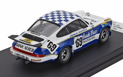PORSCHE - 911 CARRERA RS (night version) N 69 24h LE MANS 1974 LUCIEN NAGEOTTE - PIERRE LAFFEACH - JF JAUNET - WHITE BLUE