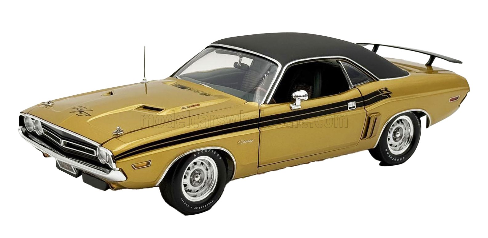 DODGE - CHALLENGER R/T COUPE 1971 - ORO NERO - Vroomi