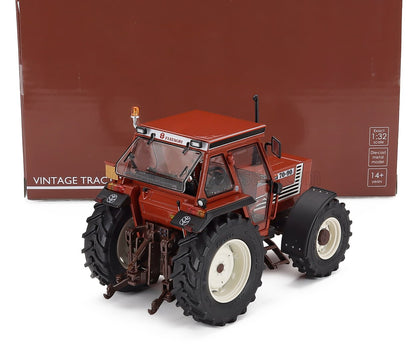 FIAT - 70-90 TRACTOR CONFORT CAB 4WD WITH FRONT AND REAR FENDER 1997 - BROWN