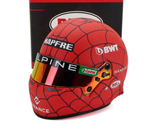 BELL HELMET - CASCO HELMET F1 A522 TEAM ALPINE BWT N 31 USA GP 2022 ESTEBAN OCON - SPIDER-MAN LIVERY TRIBUTE - RED BLUE BLACK