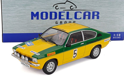 OPEL - KADETT C COUPE GT/E (night version) N 5 RALLY INTERNATIONAL SACHS WINTER 1976 WALTER SMOLEJ - CHRISTIAN GEISTDORFER - YELLOW BLACK