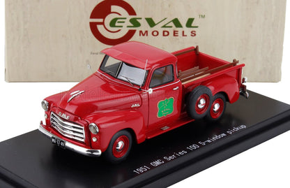GMC - 100 PICK-UP 5 WINDOW 1953 - RED