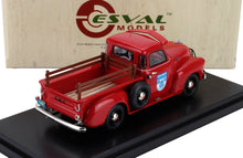 GMC - Pick-up 100 de 5 ventanas, 1953 - ROJO Y NEGRO
