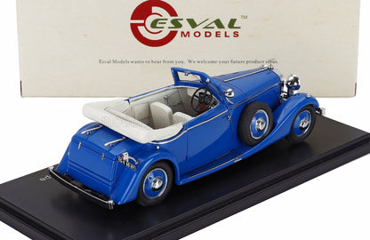 HISPANO SUIZA - J12 DROPHEAD CABRIOLET OPEN DROPHEAD COUPE BY FERNANDEZ & DARRIN 1934 - BLUE