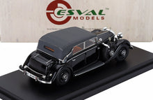 MERCEDES BENZ - 290 W18 D PASSO LUNGO CABRIOLET CERRADO 1933 - NEGRO