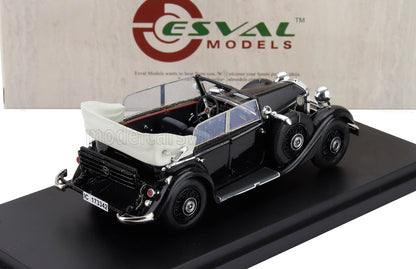 MERCEDES BENZ - 290 W18 D PASSO CORTO CABRIOLET CLOSED 1933 - BLACK
