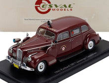 PACKARD - SEDÁN 160 AMBULANCIA DE HENNEY, 1941 - ROJO