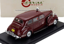 PACKARD - SEDÁN 160 AMBULANCIA DE HENNEY, 1941 - ROJO